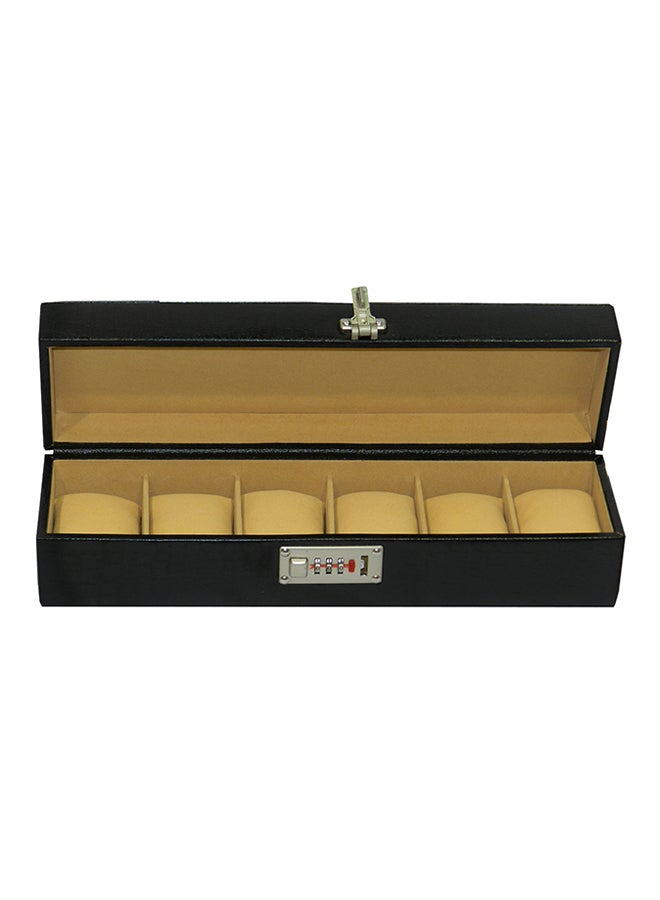 LAVERI LEATHER unisex 6-Piece Watch Organizer - Image 1