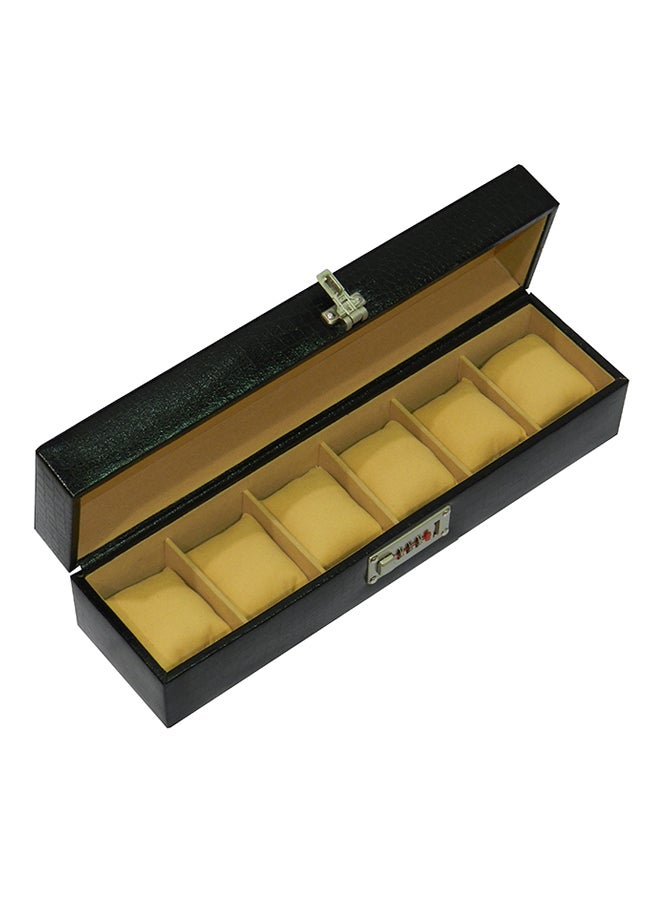 LAVERI LEATHER unisex 6-Piece Watch Organizer - Image 2