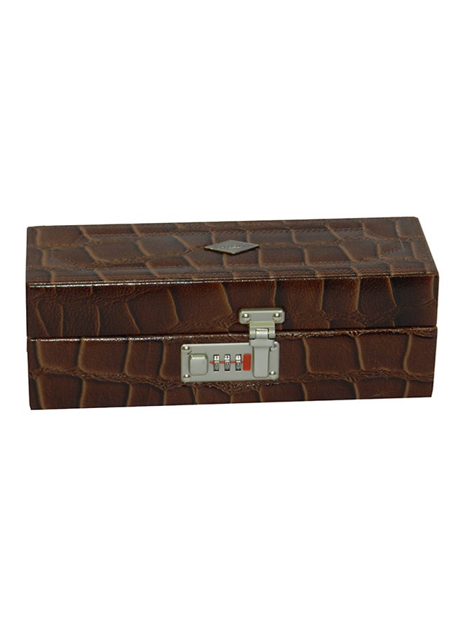 LAVERI LEATHER - unisex 4-Piece Watch Organizer - Image 1