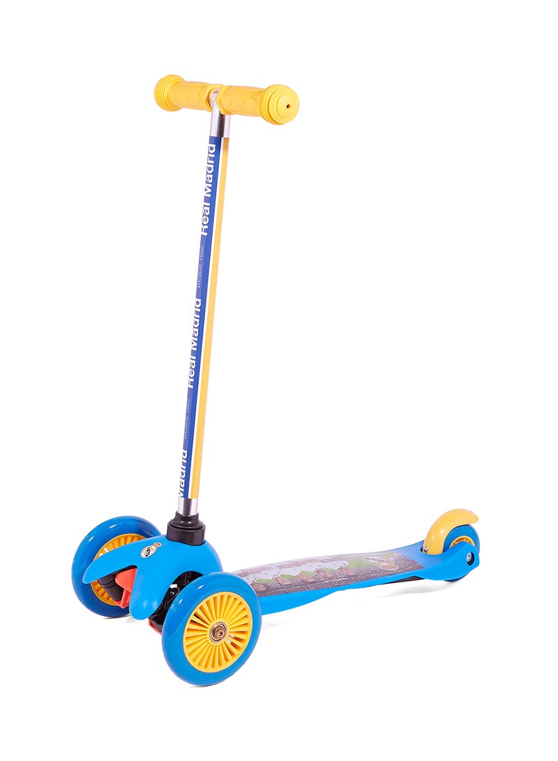 Real Madrid 3-Wheel Twistable Scooter Multicolour - Image 1
