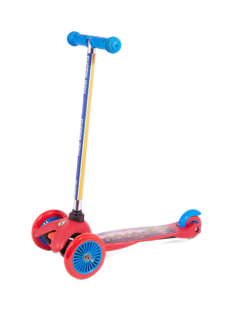 Real Madrid 3-Wheel Twistable Scooter Multicolour - Image 1