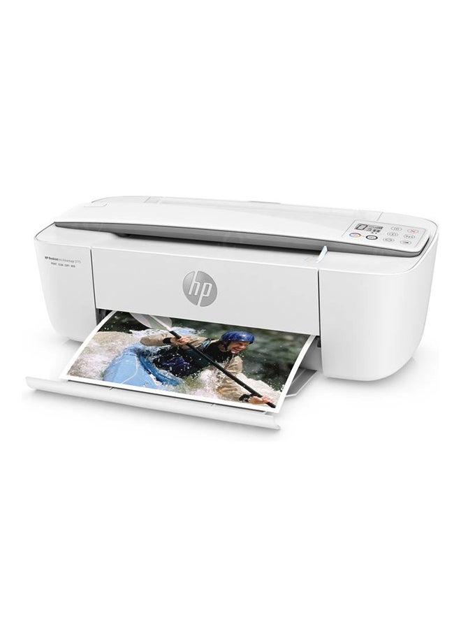 All-in-One Office Inkjet Printer With Print, Copy, Scan, Wireless Print White/Grey