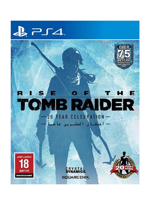 لعبة الفيديو Rise Of The Tomb Raider : 20 Year Celebration باللغة العربية/الإنجليزية (نسخة المملكة العربية السعودية) - الأكشن والتصويب - بلاي ستيشن 4 (PS4)