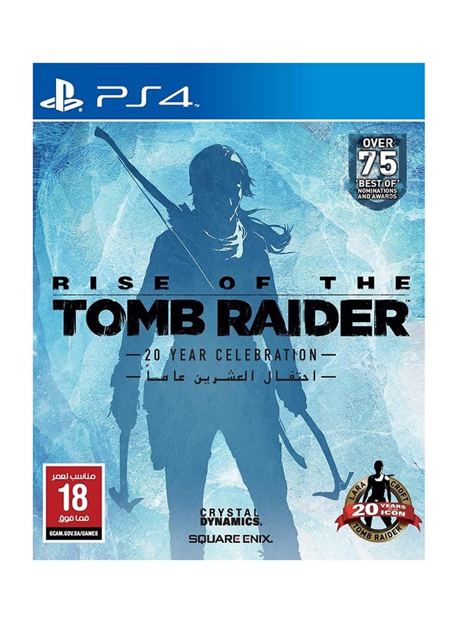 سكوير انيكس - لعبة الفيديو Rise Of The Tomb Raider : 20 Year Celebration باللغة العربية/الإنجليزية (نسخة المملكة العربية السعودية) - action_shooter - playstation_4_ps4 - Image 1