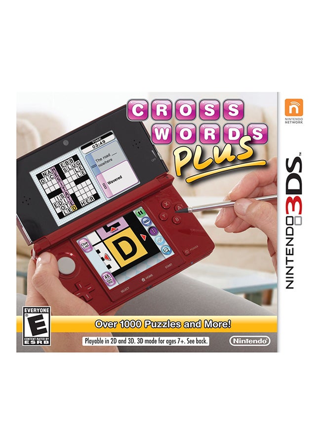 Nintendo Crosswords Plus (Intl Version) - Puzzle - Nintendo 3DS - Image 1