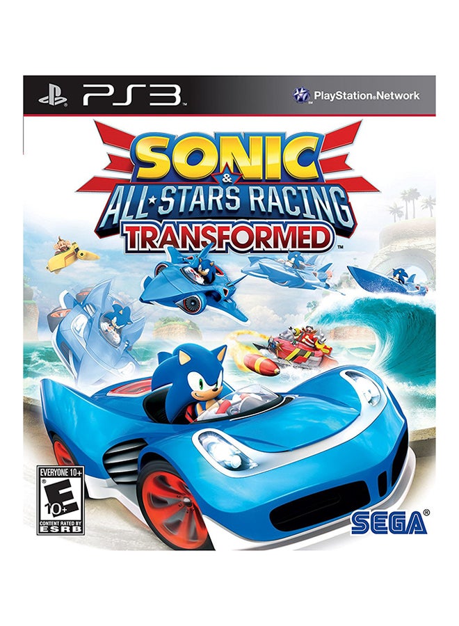 Sega - Sonic And All Stars Racing Transformed (Intl Version) - Racing - PlayStation 3 (PS3) - Image 1