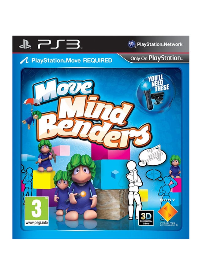 سوني لعبة الفيديو 'Move Mind Benders' - لغز - بلاي ستيشن 3 (PS3)  - Image 1