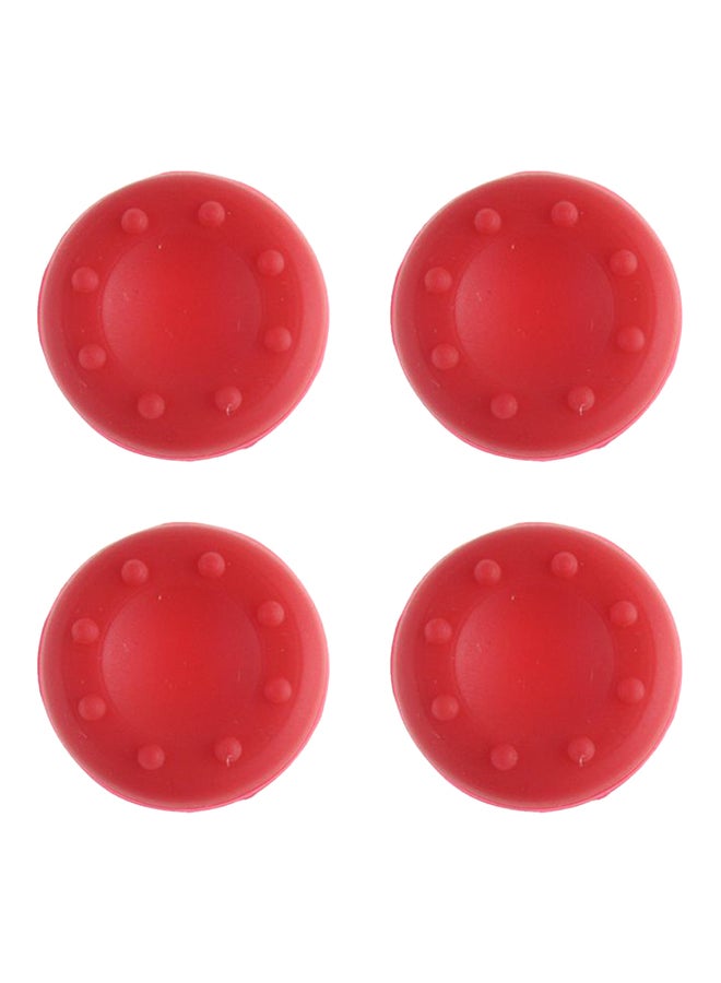 4-Piece Thumb Stick Covers For PlayStation 4 Controller 