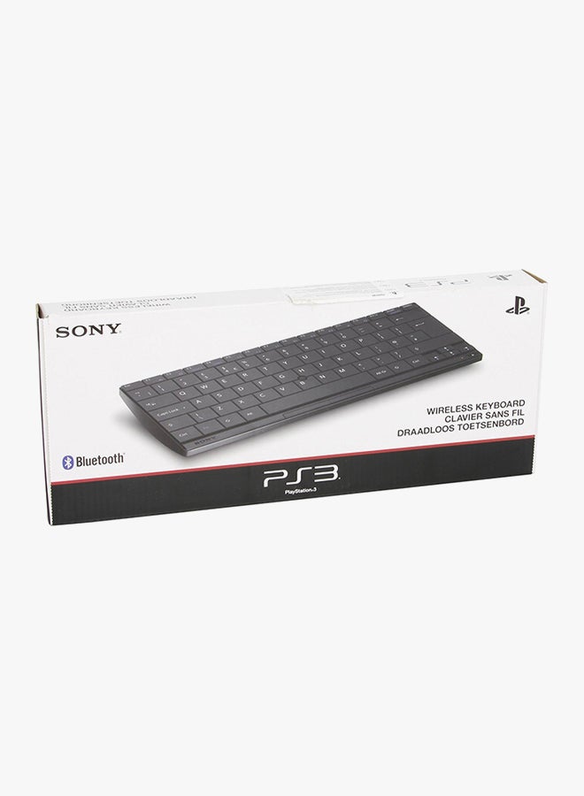 Sony Wireless Keyboard For PlayStation 3 (PS3) Black  - Image 2
