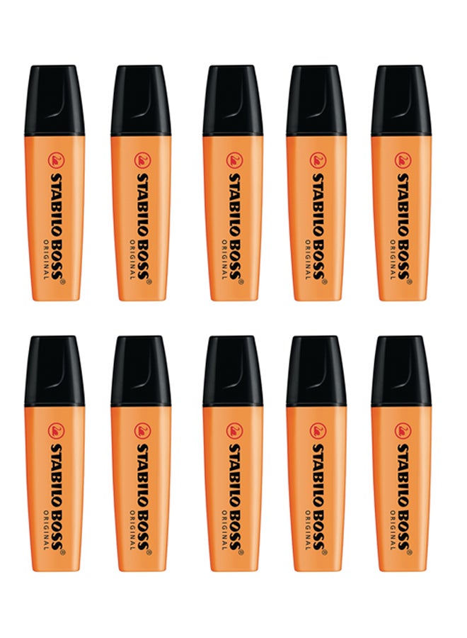 10-Piece Boss Highlighter Set Orange - v1527251038/N14461551A_1