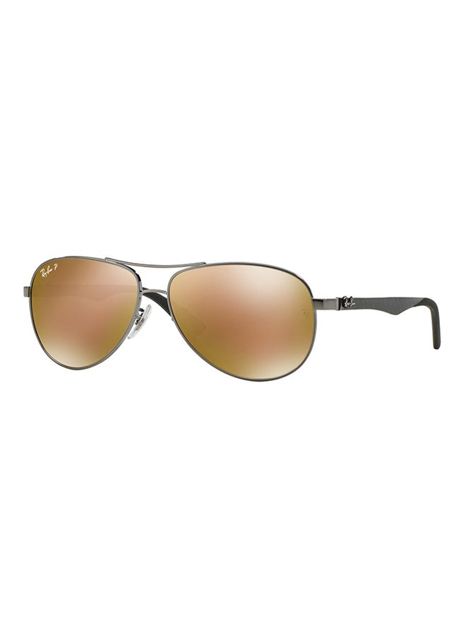 Ray-Ban Aviator Sunglasses - RB8313-004/N3-61 - Lens Size: 61 mm - Silver - Image 1