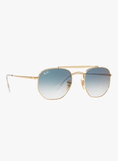 Ray-Ban Pilot Sunglasses - RB3648-001-3F - Lens Size: 54 mm - Gold  - Image 3
