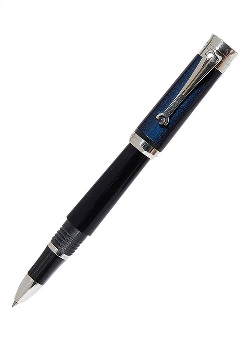 MONTEGRAPPA Desiderio Rollerball Pen Navy Blue/Gold  - Image 2