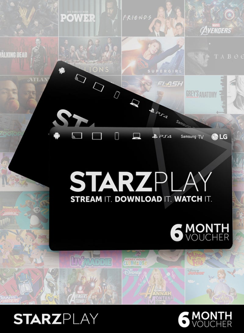 Pre-Paid Card Subscription 6 Months