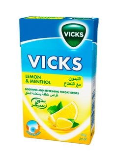 Soothing And Refreshing Throat Drops - Lemon & Menthol