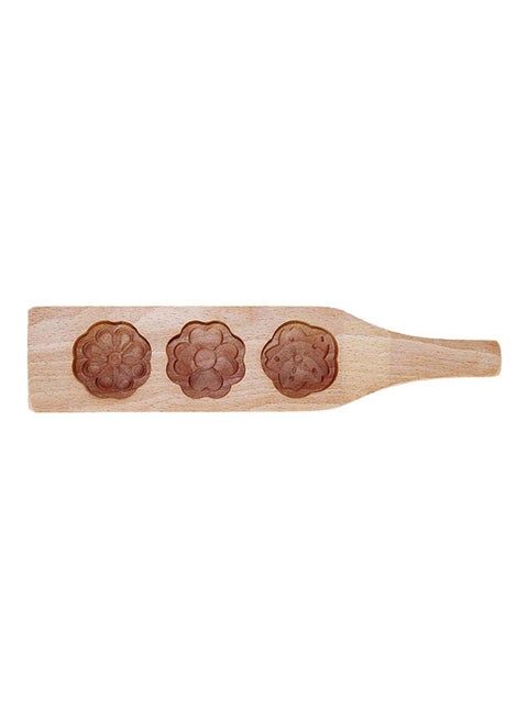 3-In-1 Designer Baking Mould Brown 30x2x6centimeter