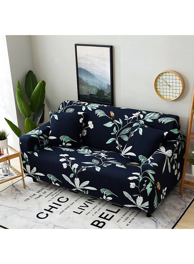 Deals for Less Two Seater Sofa Cover Blue 