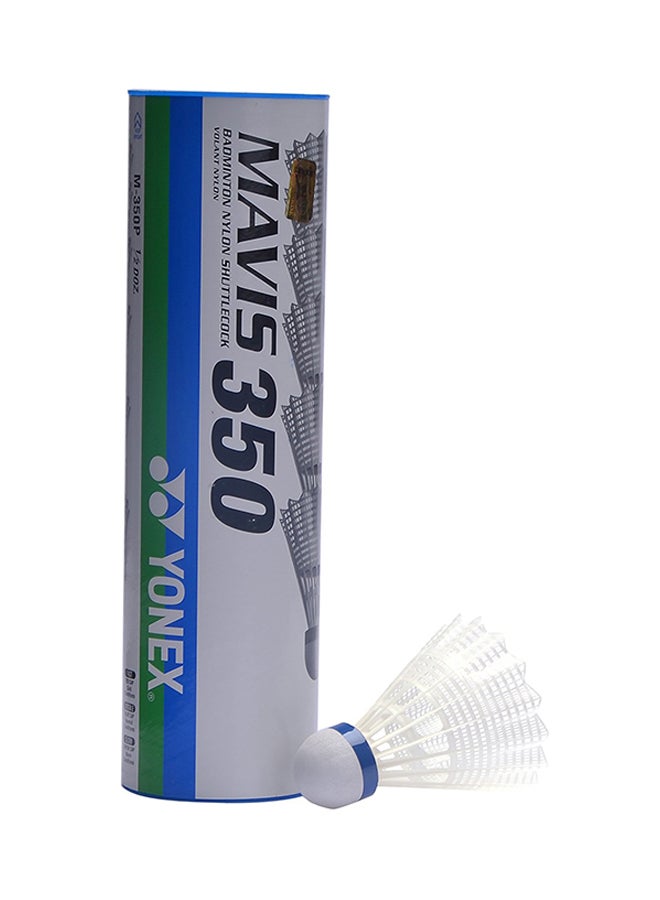 يونيكس طقم كرات ريشة مافيس 350 من 6 قطع