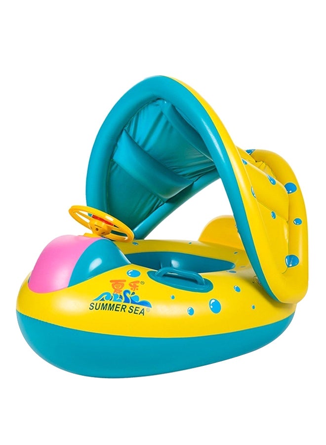 QiaoKai Floating Boat With Canopy 73x 64x 38cm