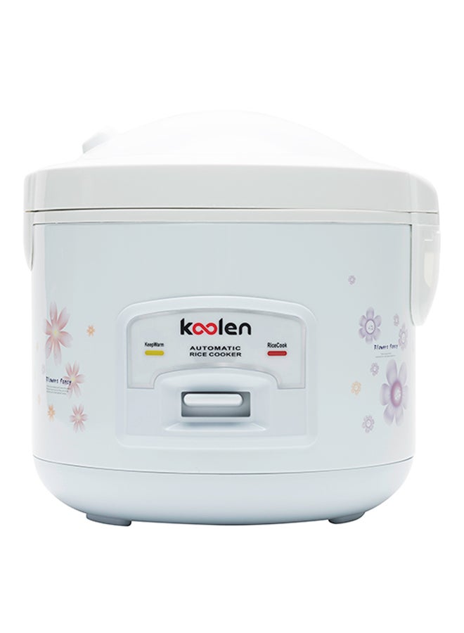 KOOLEN Automatic Rice Cooker 1.8L 1.8 L 816100002 White/Purple/Pink - Image 1