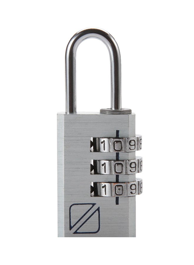 Travel Blue - Easy Read 3 Dial Combination Luggage Lock Grey - Image 1