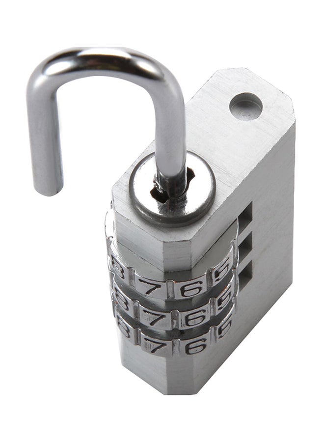 Travel Blue - Easy Read 3 Dial Combination Luggage Lock Grey - Image 1