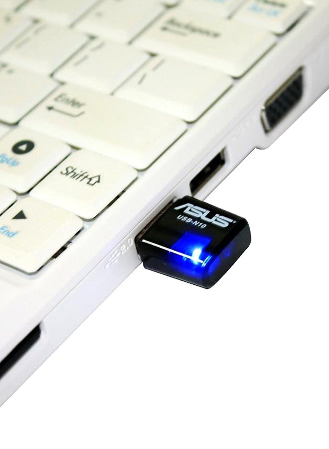 ASUS N150 Wireless USB Nano Adapter Black/Silver - Image 4
