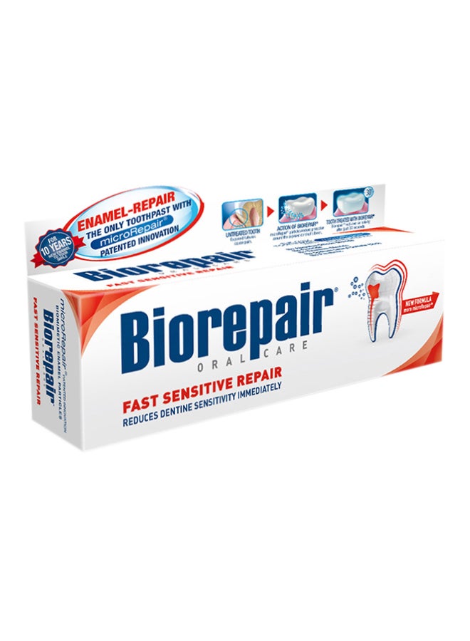 بيوريبير معجون الأسنان لإصلاح الأسنان سريعة التحسس شفاف 75ملليلتر - Image 2