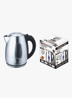 ريبون غلاية كهربائية بخاصية التسخين الفوري سعة 1.7 لتر 1.7 L RE-1-025 أسود/ فضي  - Image 2