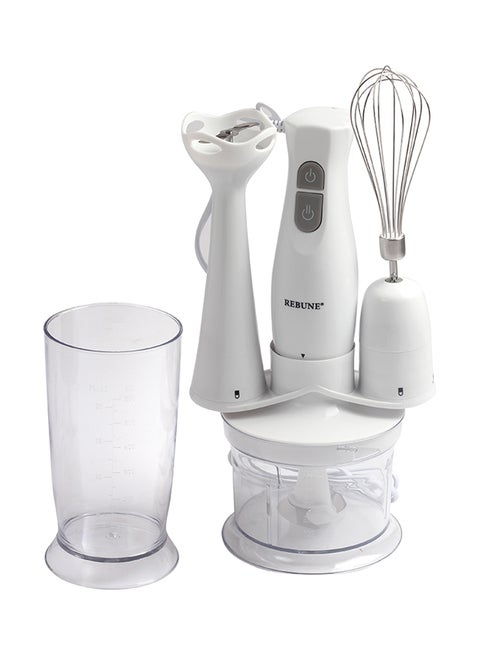 3-In-1 Plastc Hand Mixer 200W 200.0 W RE-2-050 White