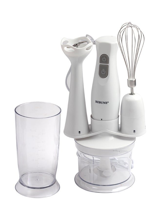 3-In-1 Plastc Hand Mixer 200W 200.0 W RE-2-050 White