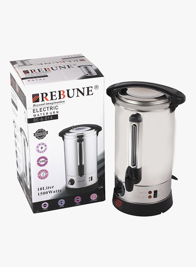 ريبون غلاية مياه كهربائية سعة 10 لتر 10.0 L 1500.0 W RE-6-014 أسود/ فضي - Image 2