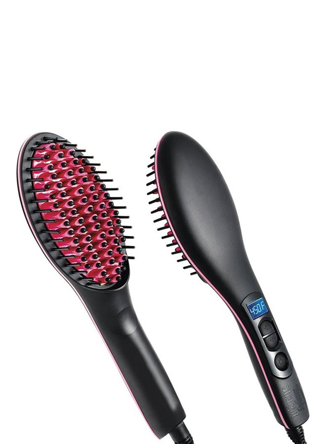 Szent peter Hair Straightener Brush Black/Red  - Image 1