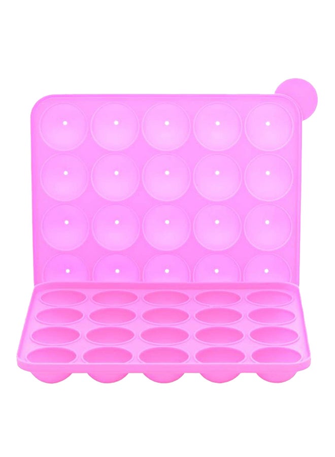 لي يينج قالب خَبز كيك بوب وردي 9x7x2بوصة - Image 3