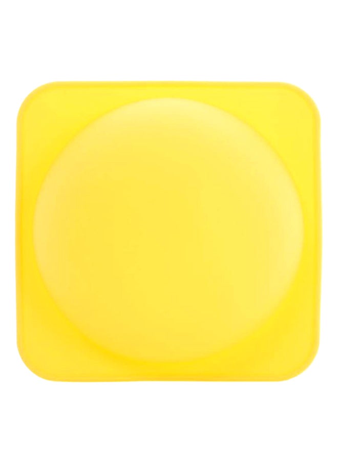 لي يينج قالب خَبر متعدد الأغراض على شكل قُبة صغيرة أصفر 5.5x5.5x2.75بوصة - Image 2