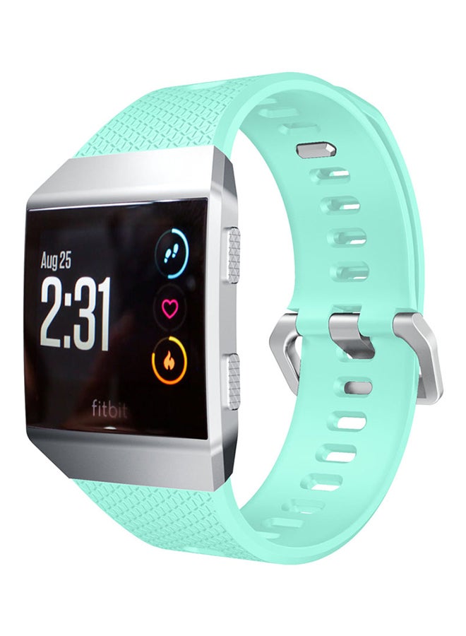 ISank Replacement Sport Band For Fitbit Ionic Mint Green  - Image 3