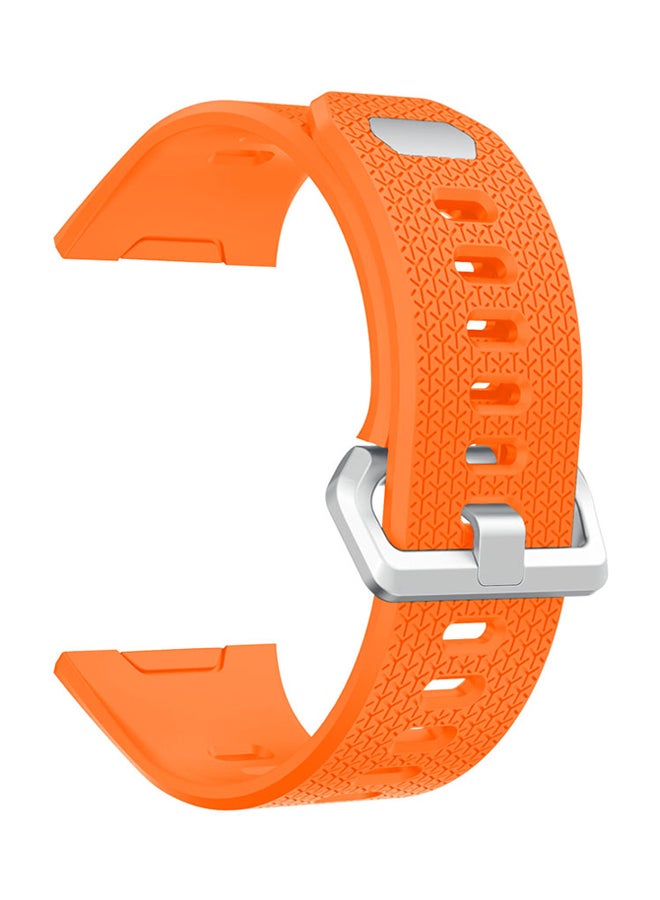 ISank Replacement Sport Band For Fitbit Ionic Orange - Image 1