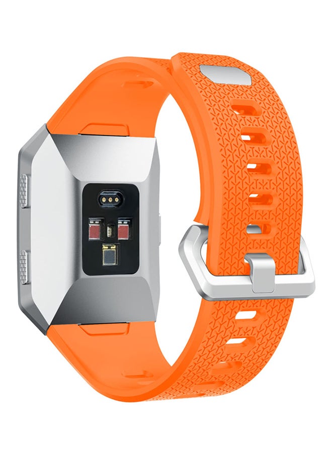 ISank Replacement Sport Band For Fitbit Ionic Orange - Image 3