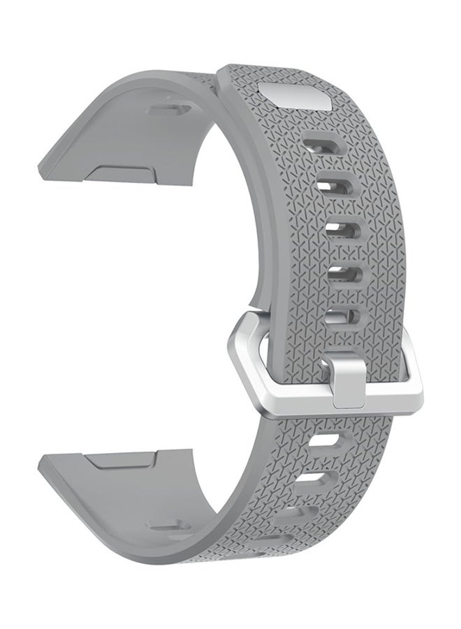 ISank Replacement Sport Band For Fitbit Ionic Grey  - Image 1
