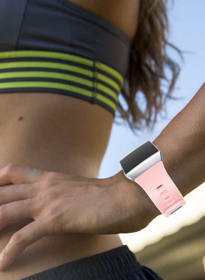 آيسانك سوار رياضي قابل للاستبدال لفيتبيت أيوني وردي - Image 5