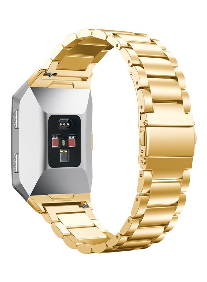ISank Replacement Band For Fitbit Ionic Gold - Image 3