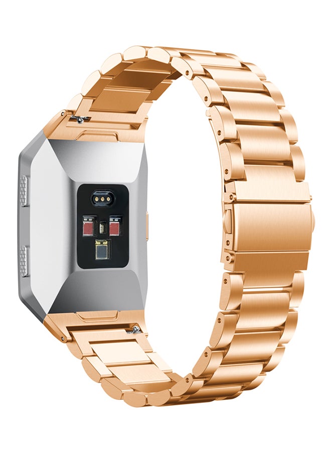 ISank Replacement Band For Fitbit Ionic Rose Gold - Image 3