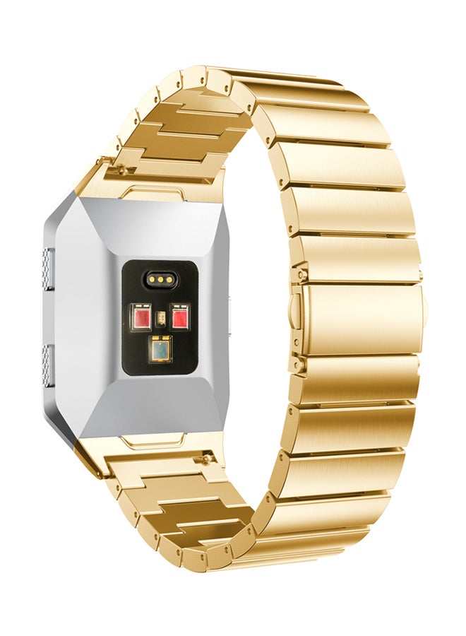 ISank Replacement Band For Fitbit Ionic Gold - Image 3
