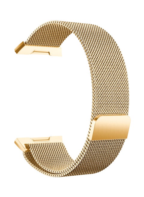 Milanese Loop Replacement Band For Fitbit Ionic Gold