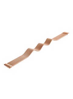 Milanese Loop Replacement Bracelet Strap For Fitbit Alta And Fitbit Alta HR Rose Gold