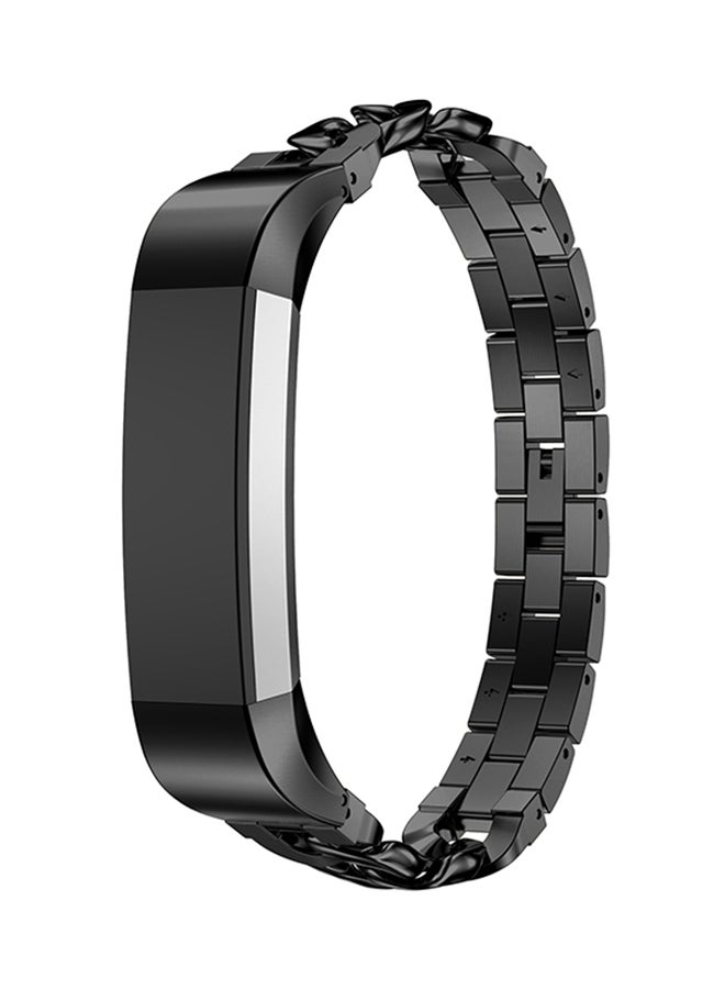 ISank Replacement Bracelet Strap For Fitbit Alta And Fitbit Alta HR Black - Image 4