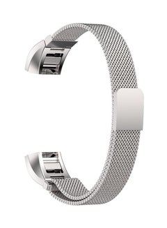 Milanese Replacement Band For Fitbit Alta And Fitbit Alta HR Silver