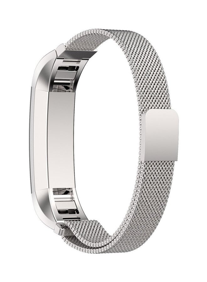 ISank - Milanese Replacement Band For Fitbit Alta And Fitbit Alta HR Silver - Image 1