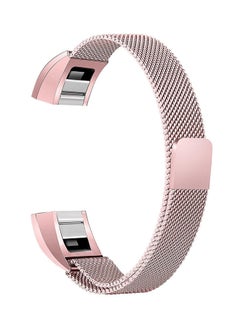 Milanese Replacement Band For Fitbit Alta And Fitbit Alta HR Rose Pink