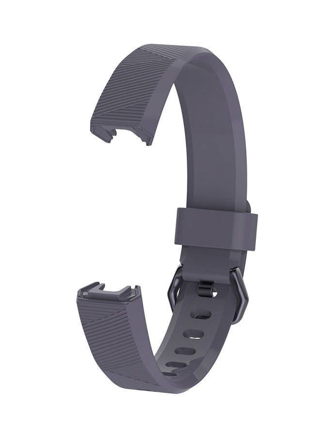 ISank Replacement Sport Wrist Band For Fitbit Alta HR Grey - Image 2